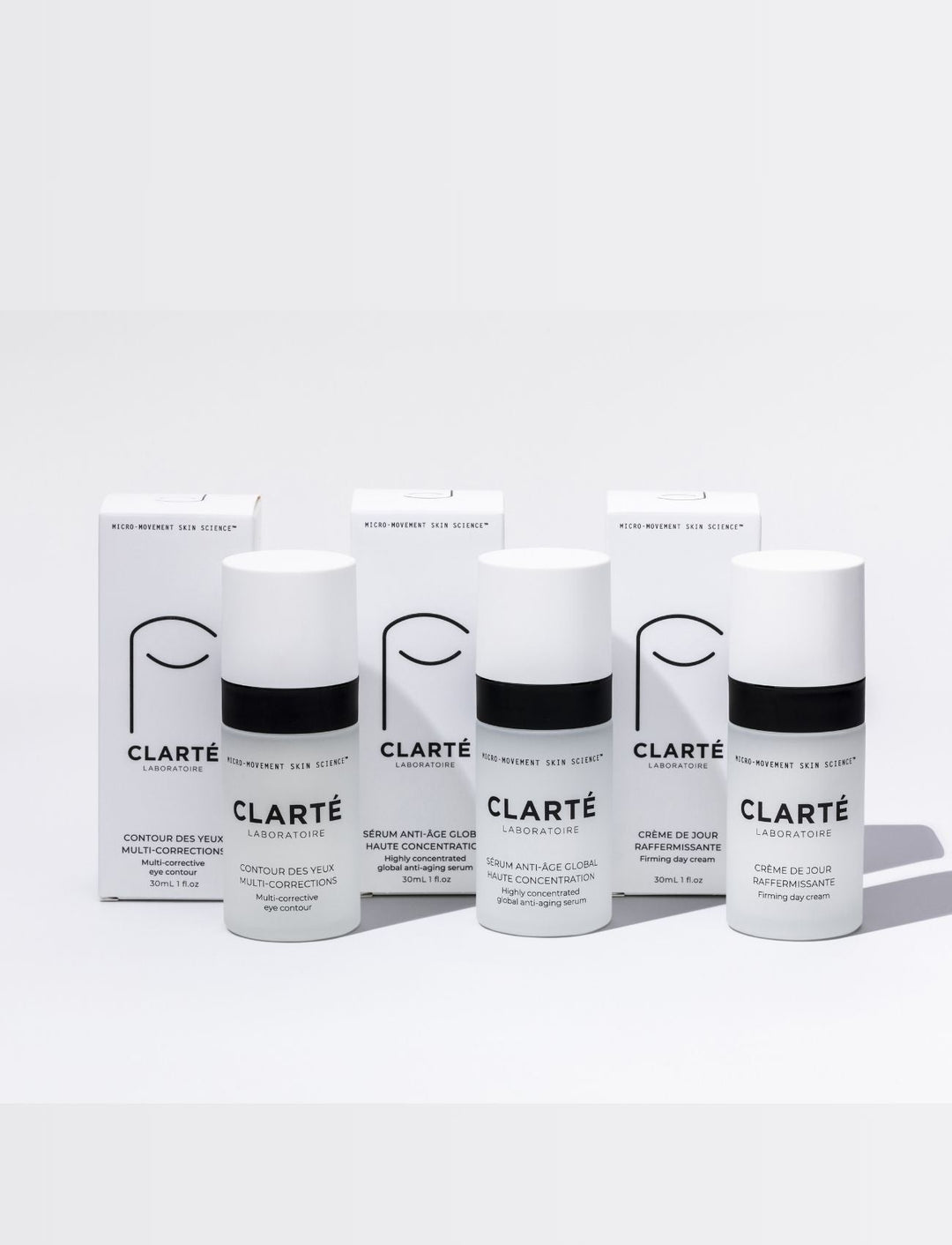Trio de soins visage - Clarté Laboratoire