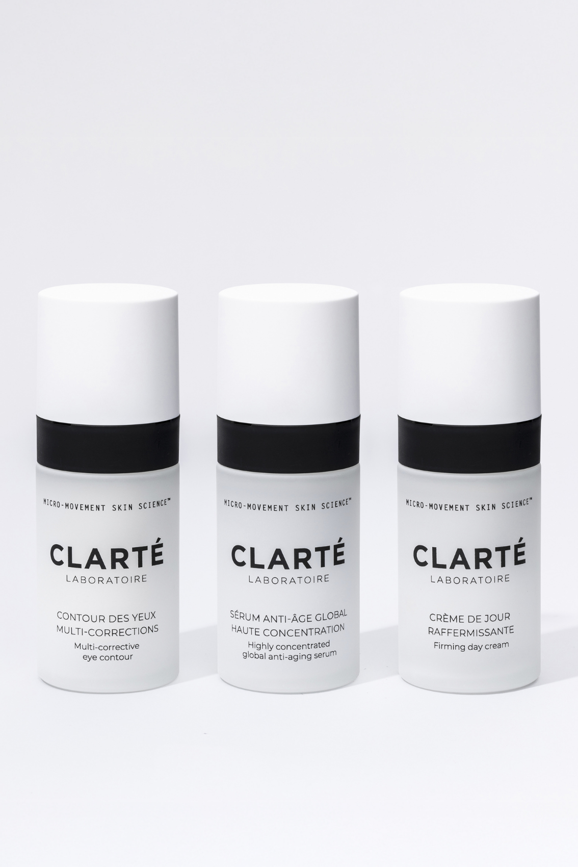 Trio de soins visage - Clarté Laboratoire